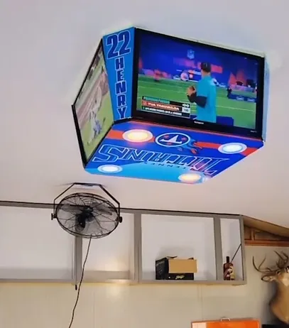 Mini Jumbotron for Man Cave